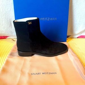Stuart Weitzman Suede Bootie - Size 8.5 BRAND NEW